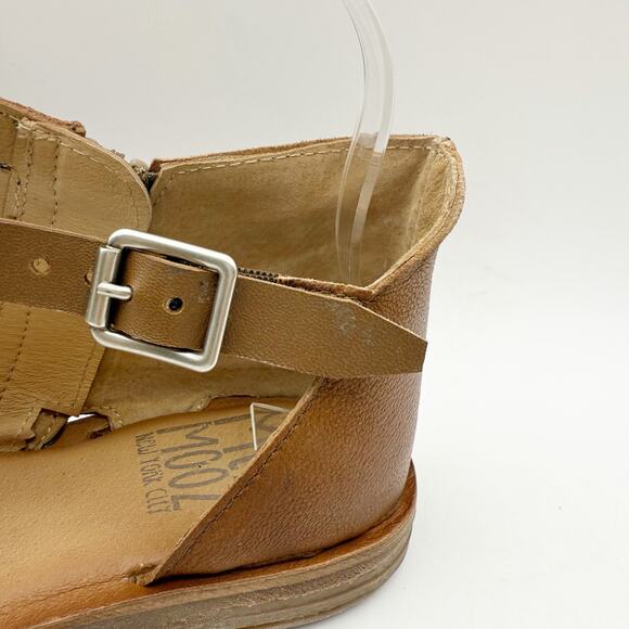 Miz Mooz Womens Frida Sandals EU 39 US 8.5-9 Brown Brandy Leather NIB - Picture 13 of 14
